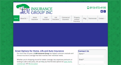 Desktop Screenshot of landminsurancegroup.com